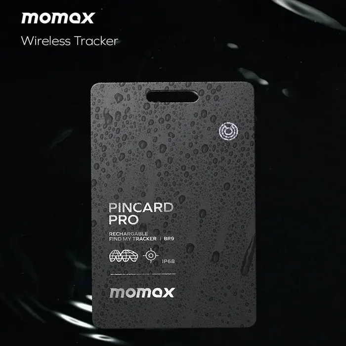 Momax BR9 PinCard Pro Rechargeable Tracker