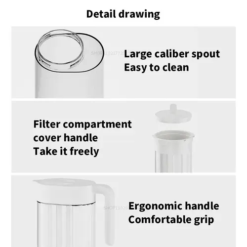 Xiaomi Mijia 1.6L Cold Water Pot MJLSH01PL with Filter Sealed Design
