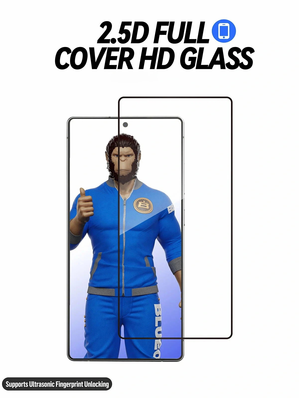 BLUEO Silk Full Cover  2.5D Glass Samsung S24 | S24 Ultra | S25 | S25 Ultra | S25 Edge
