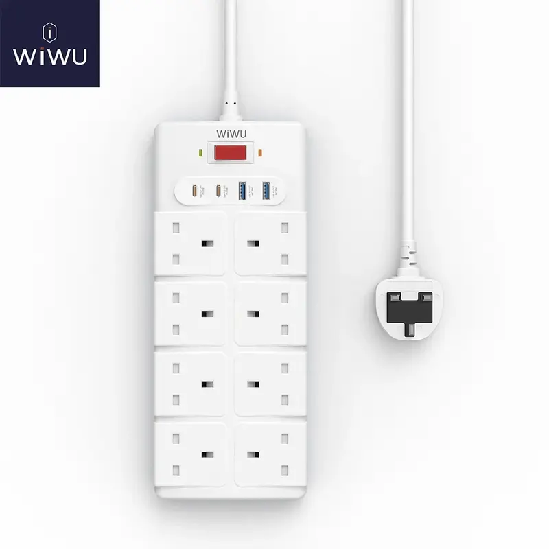 WiWU Wi-S009 12 in 1 20W GaN Desktop Power Strip