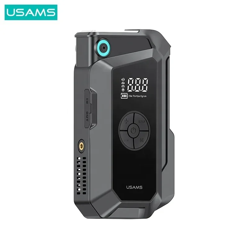 USAMS ZB287 2in1 Car Jump Starter with Inflator