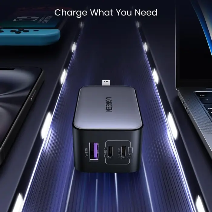 UGREEN GaN X 65W 3-Port PD Fast Charger