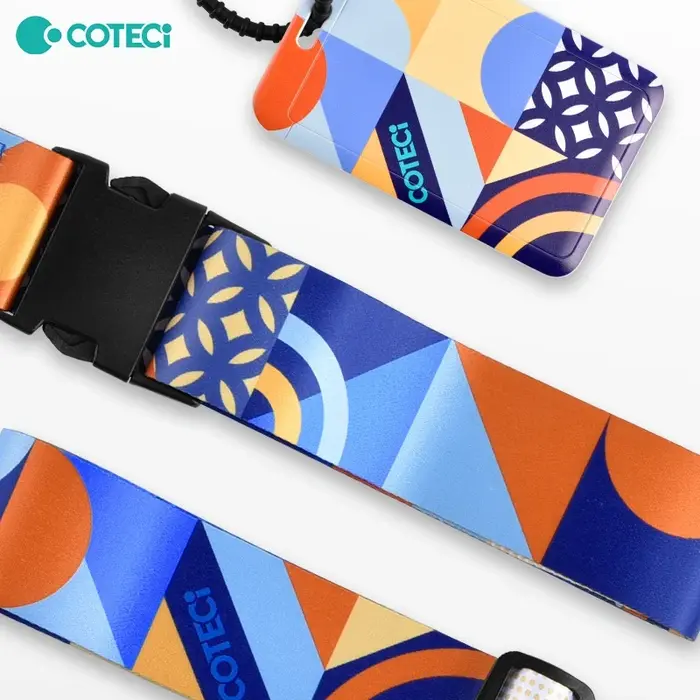 COTECi OT-006 Luggage Strap and Tag Set for Travel Use