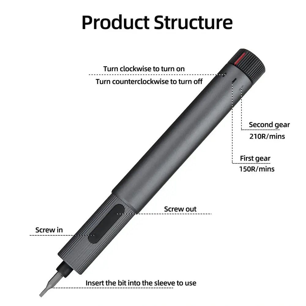 Xiaomi AtuMan DUKA E2 Electric Screwdriver Set