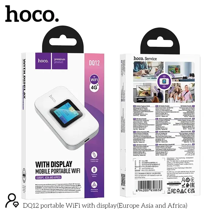 Hoco DQ12 Portable Mobile WiFi Router