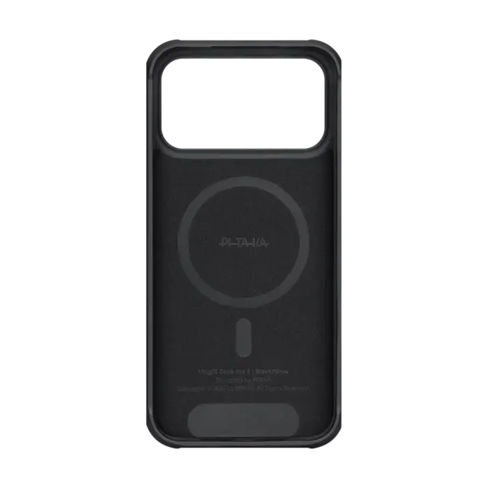 Pitaka Aramid ProGuard Black/Grey Case for iPhone 17 Pro & 17 Pro Max
