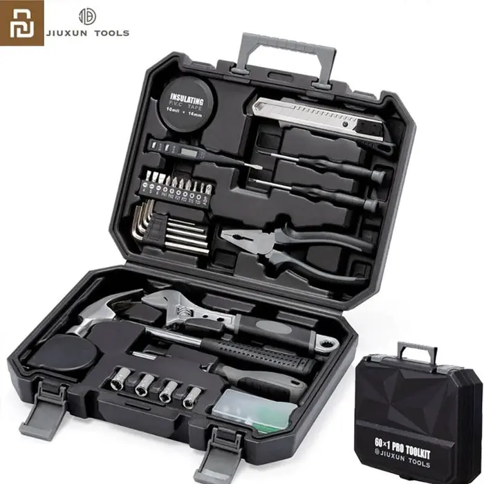 Xiaomi Jiuxun 60in1 Diy Tool Kit Household Toolbox