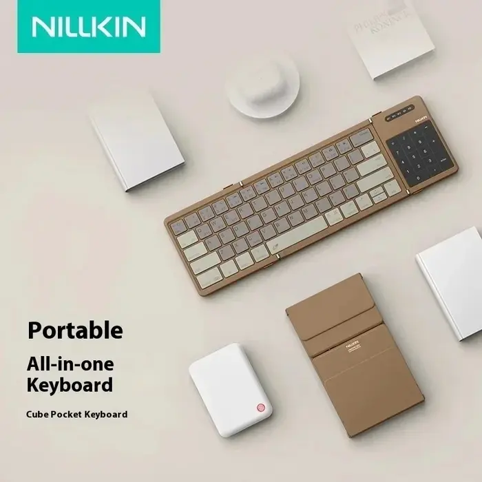 Nillkin Cube Foldable Wireless Keyboard with Touchpad