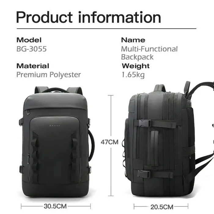 BANGE BG-3055 Business Travel Backpack
