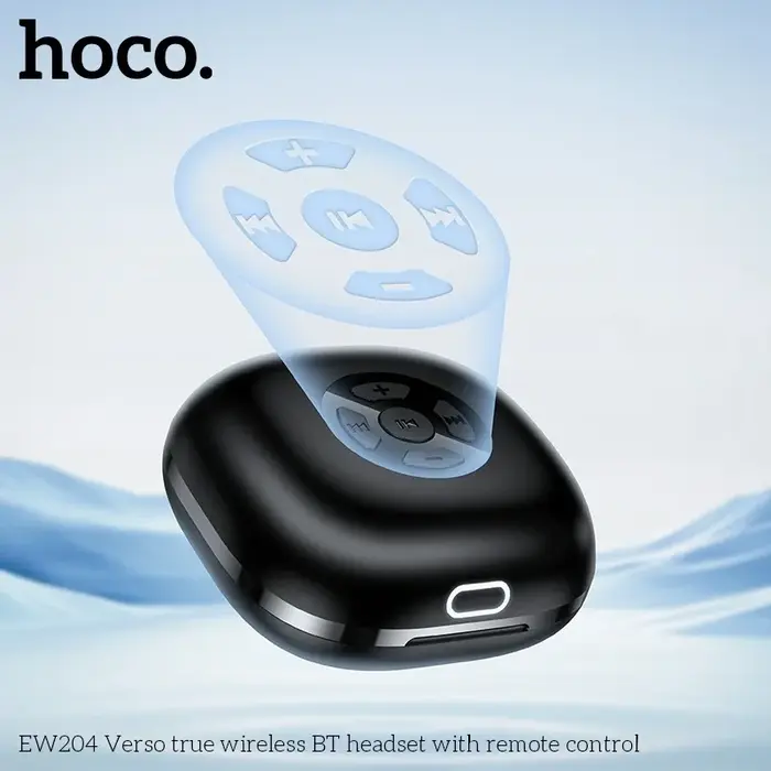 HOCO EW204 TWS Wireless Earbuds with 2-in-1 Remote Control