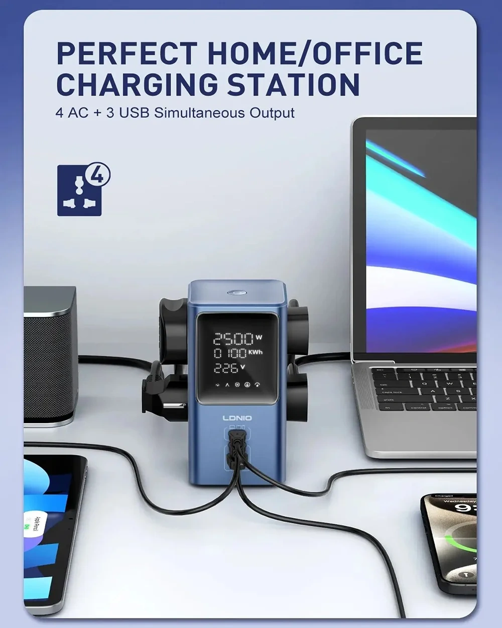 LDNIO SC2 Tower Power Socket