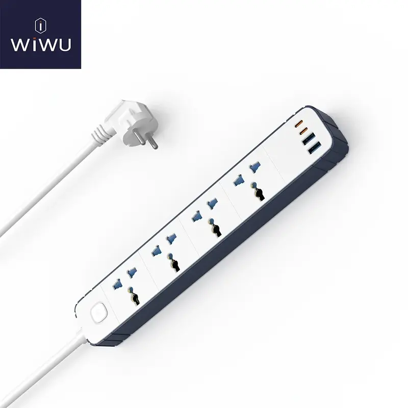 WiWU Wi-S007 GaN 20W 8-in-1 Universal Charging Power Strip