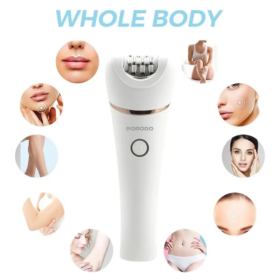 Porodo LFST111 Lifestyle Face & Body Epilator